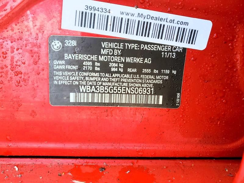 2014 BMW 328 xi Sulev