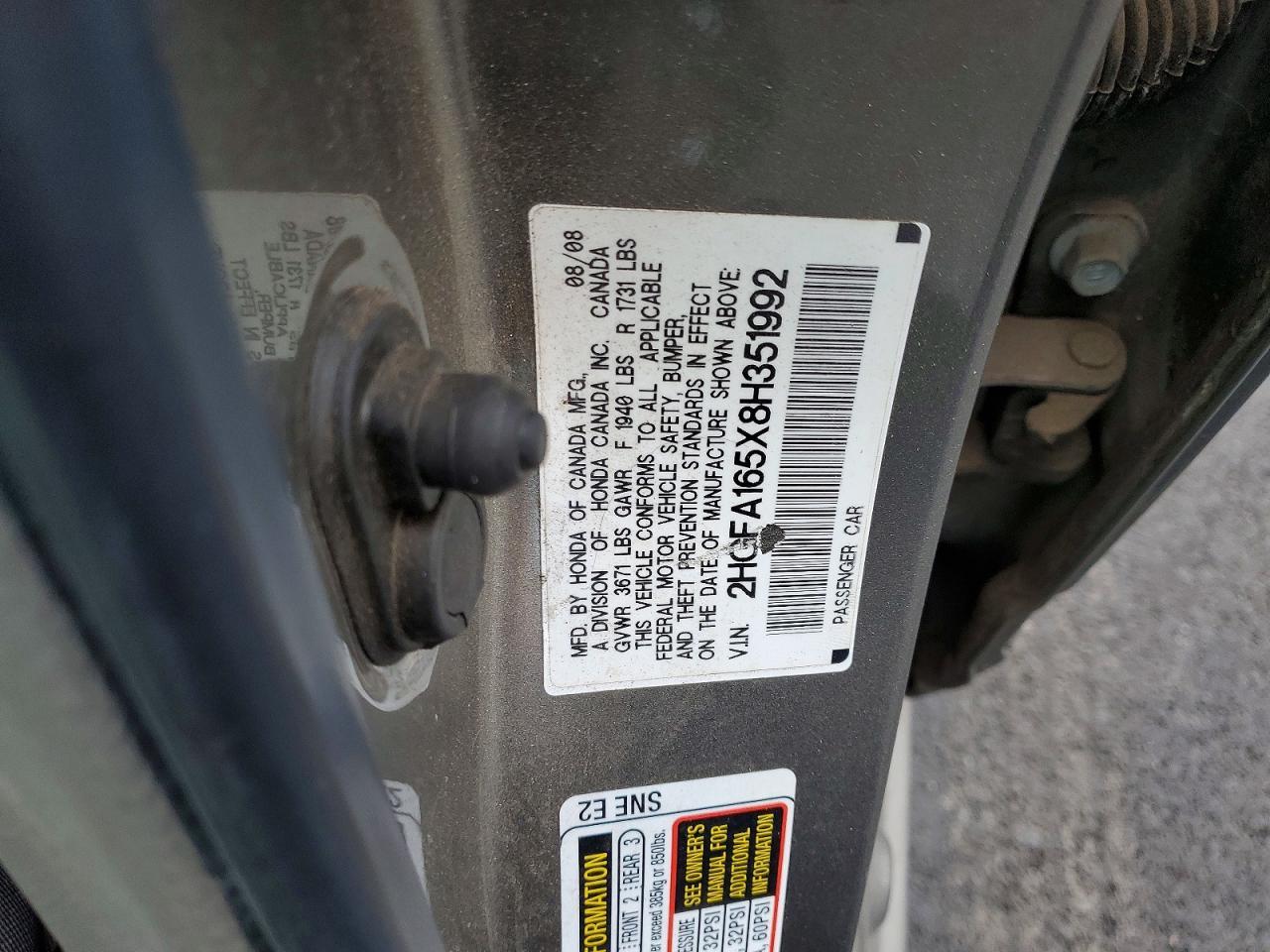 2008 Honda Civic lx