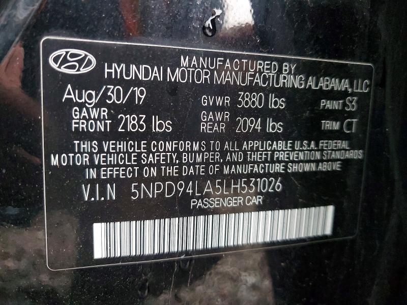 2020 Hyundai Elantra eco
