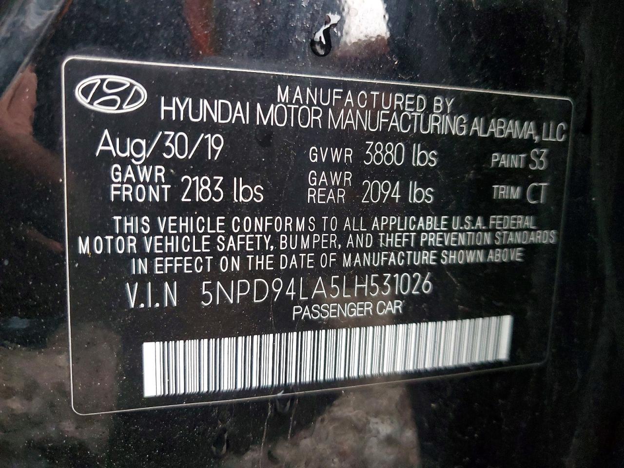 2020 Hyundai Elantra eco