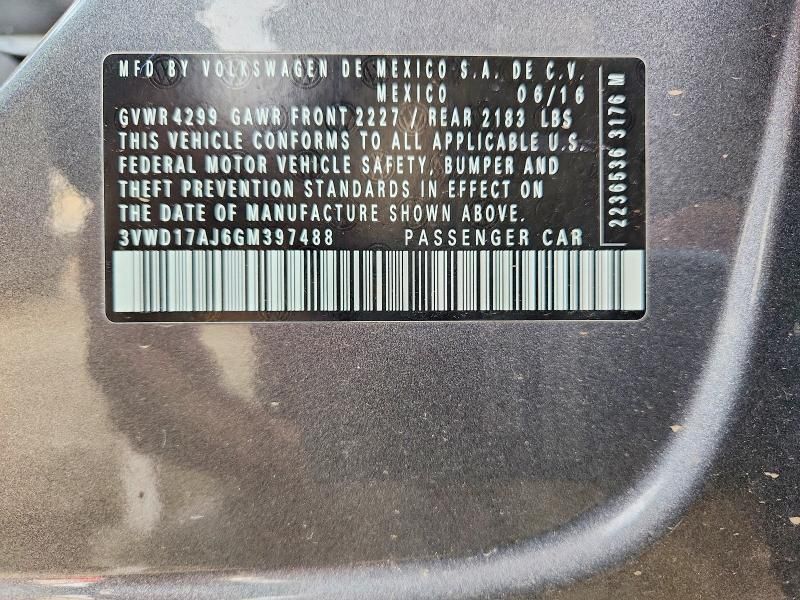 2016 Volkswagen Jetta Sport