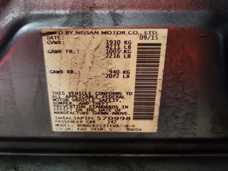 2015 Nissan Altima 2.5