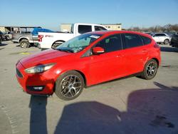 Salvage cars for sale from Copart Wilmer, TX: 2017 Ford Focus sel