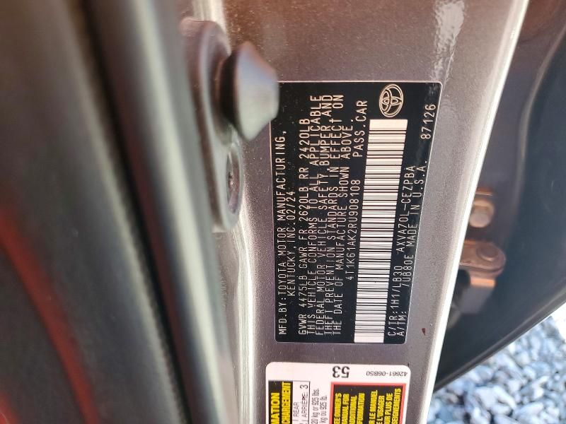 2024 Toyota Camry xse