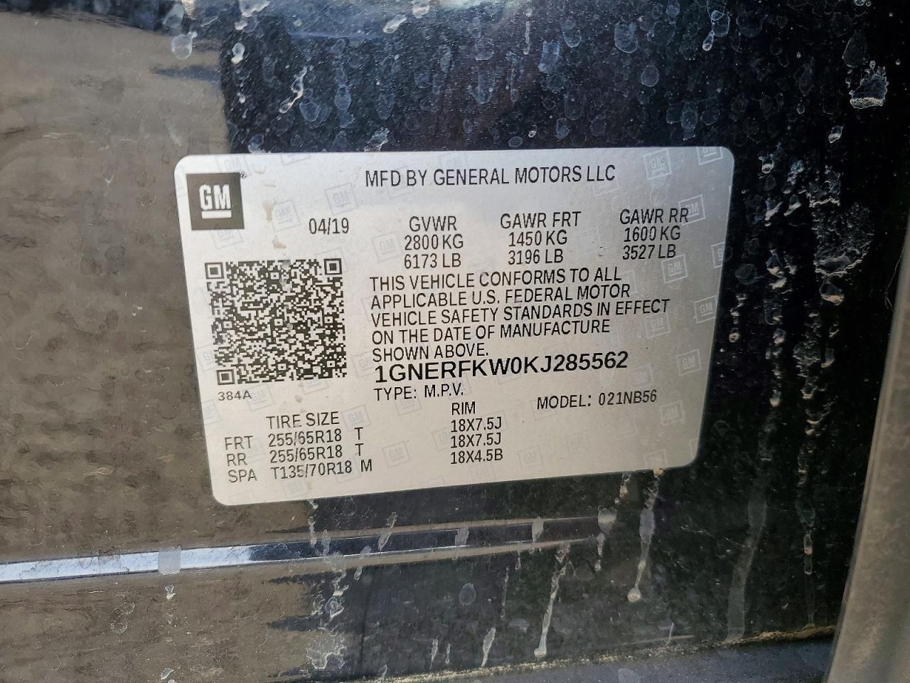 2019 Chevrolet Traverse ls