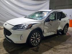 Ford salvage cars for sale: 2020 Ford Escape Titanium