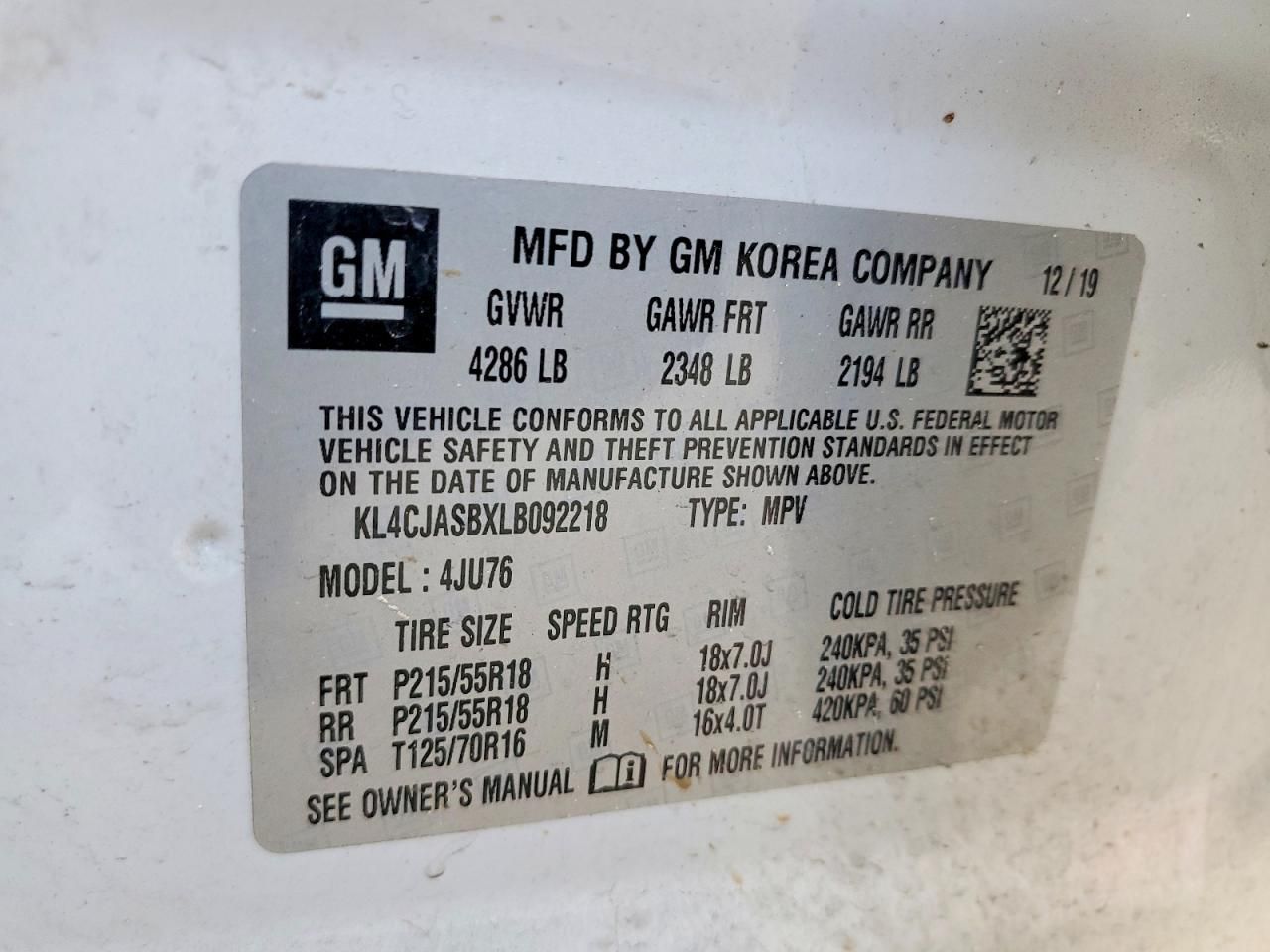 2020 Buick Encore Preferred