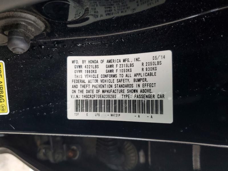 2014 Honda Accord ex