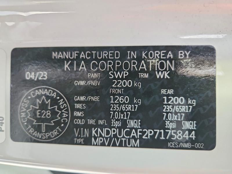 2023 KIA Sportage lx
