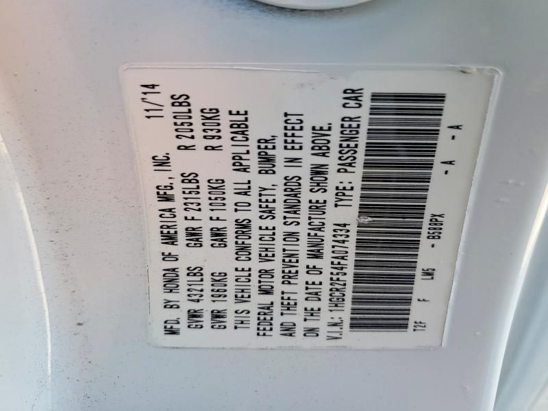 2015 Honda Accord Sport