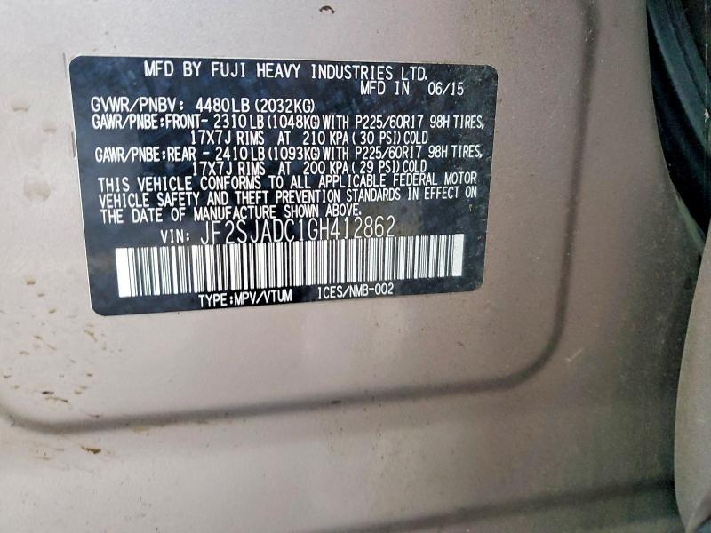 2016 Subaru Forester 2.5i Premium