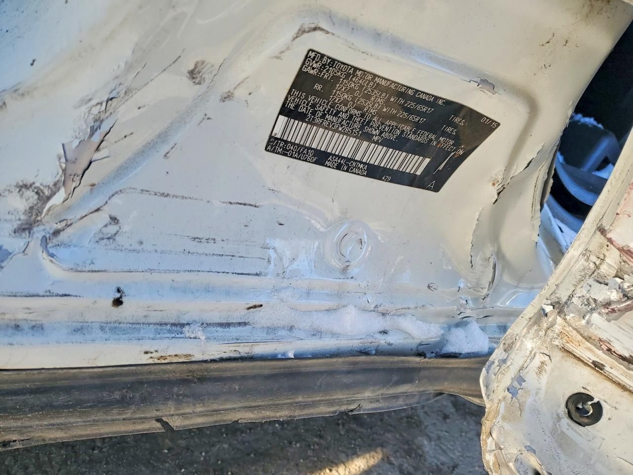 2015 Toyota Rav4 xle