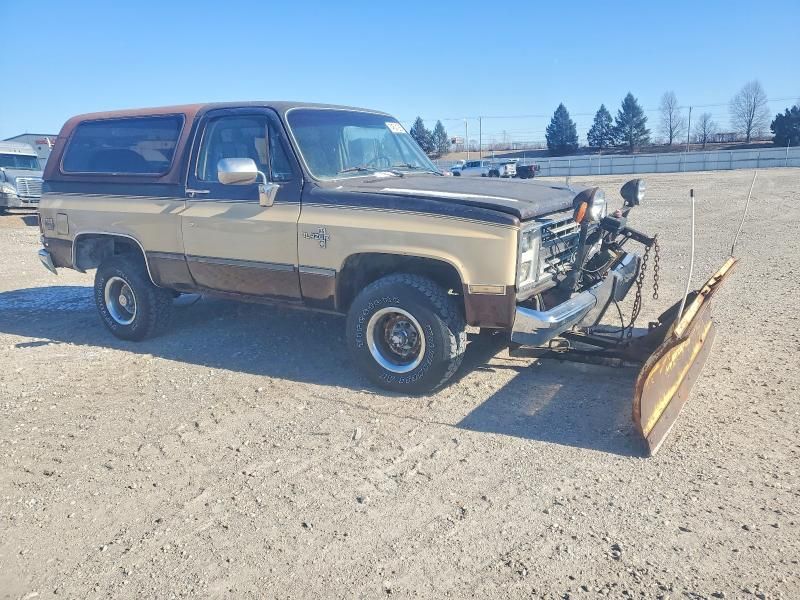 1986 Chevrolet Blazer K10