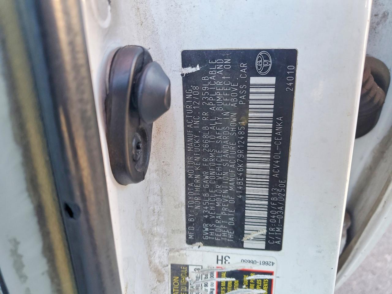 2009 Toyota Camry Base