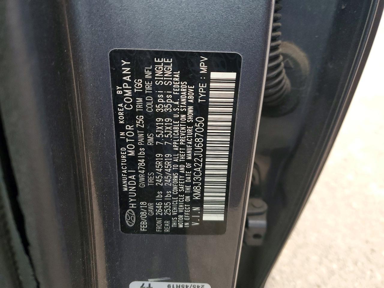 2018 Hyundai Tucson Value