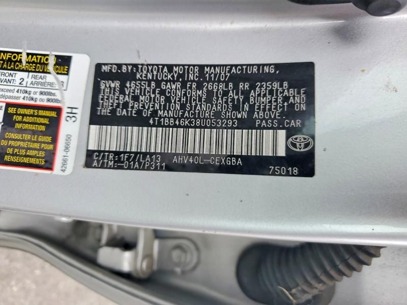 2008 Toyota Camry Hybrid