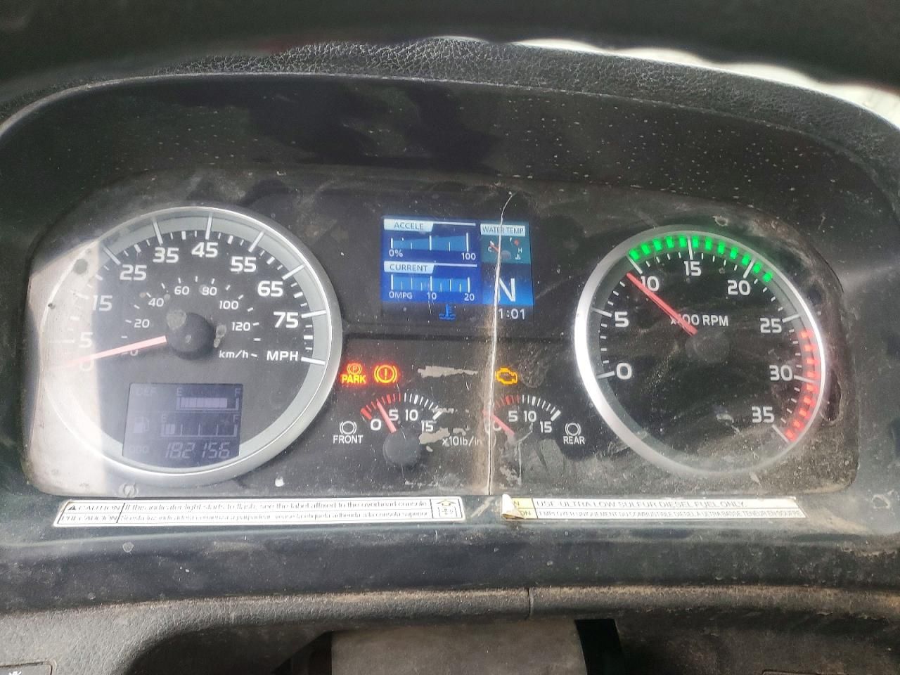 2013 Hino 268 Flatbed Truck