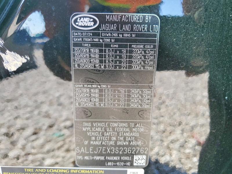 2025 Land Rover Defender 110 s