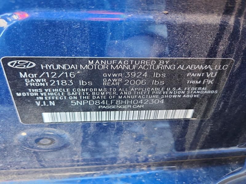 2017 Hyundai Elantra se