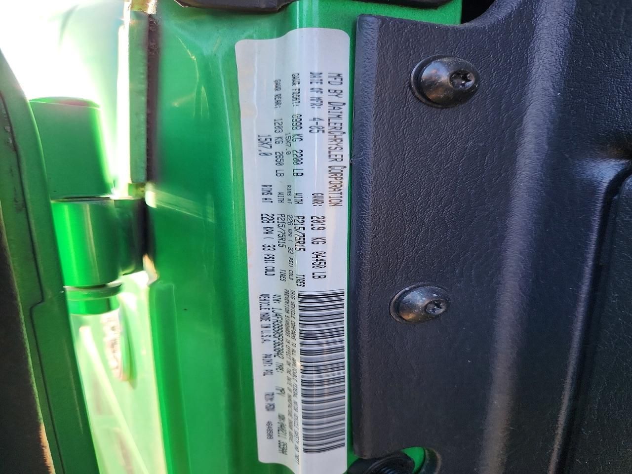 2005 Jeep Wrangler x