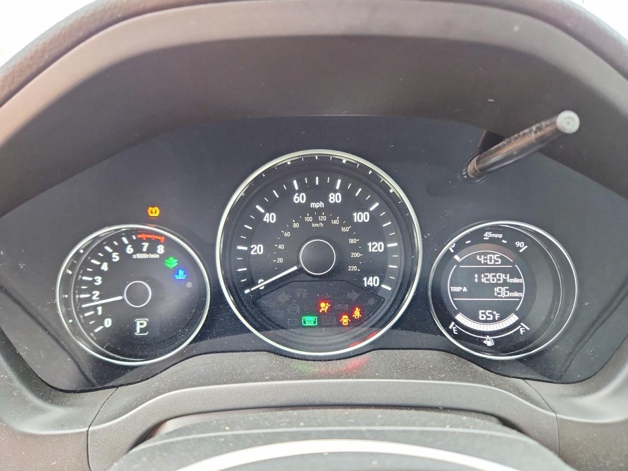 2016 Honda Hr-v ex