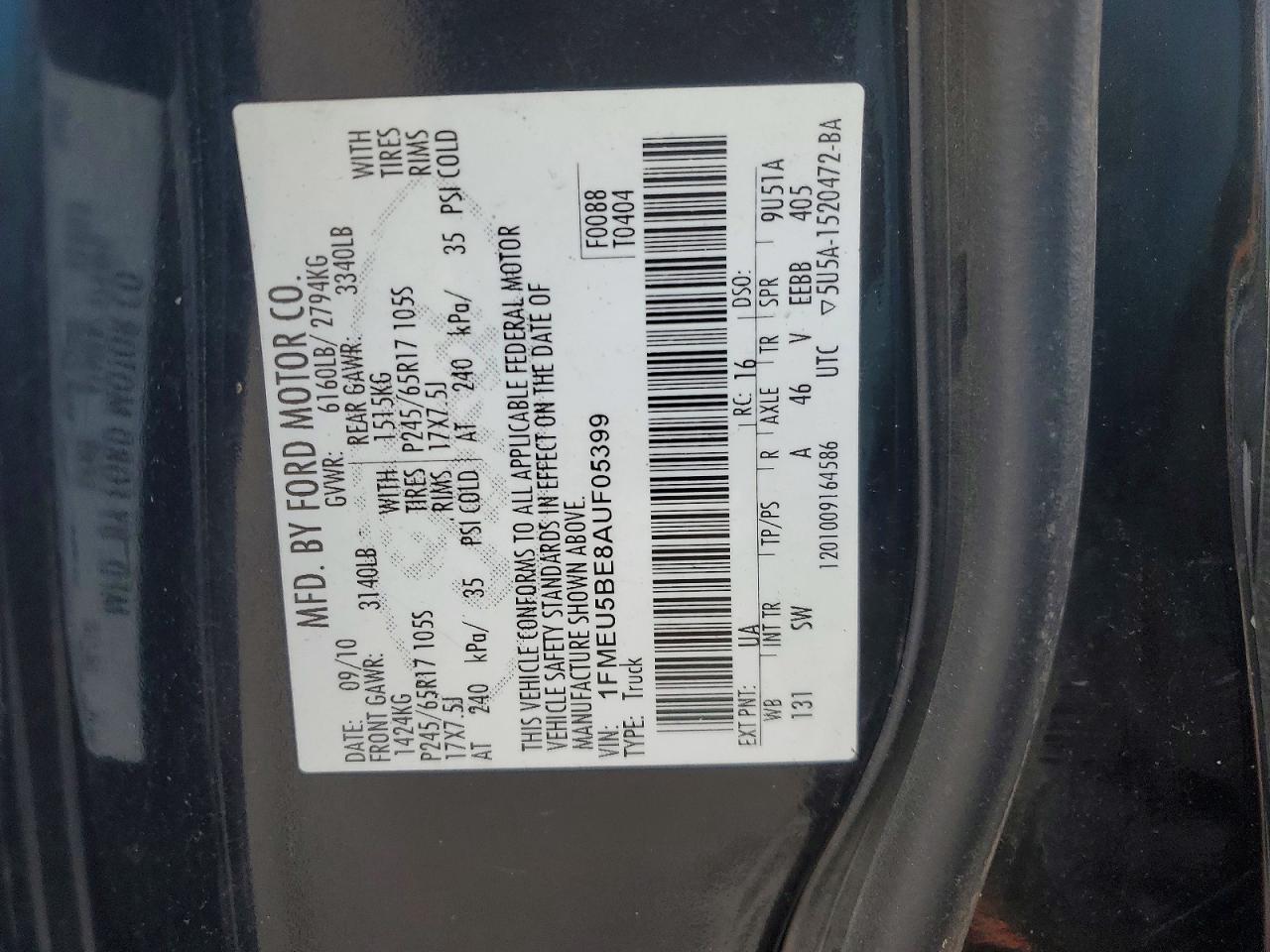 2007 Ford Explorer Sport Trac Limited