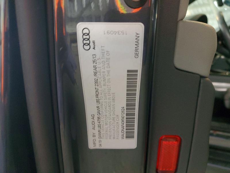 2019 Audi A4 Premium