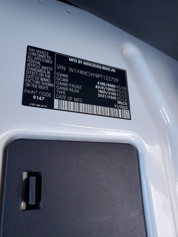 2023 Mercedes-Benz Sprinter 2500 (VS30) Delivery Van