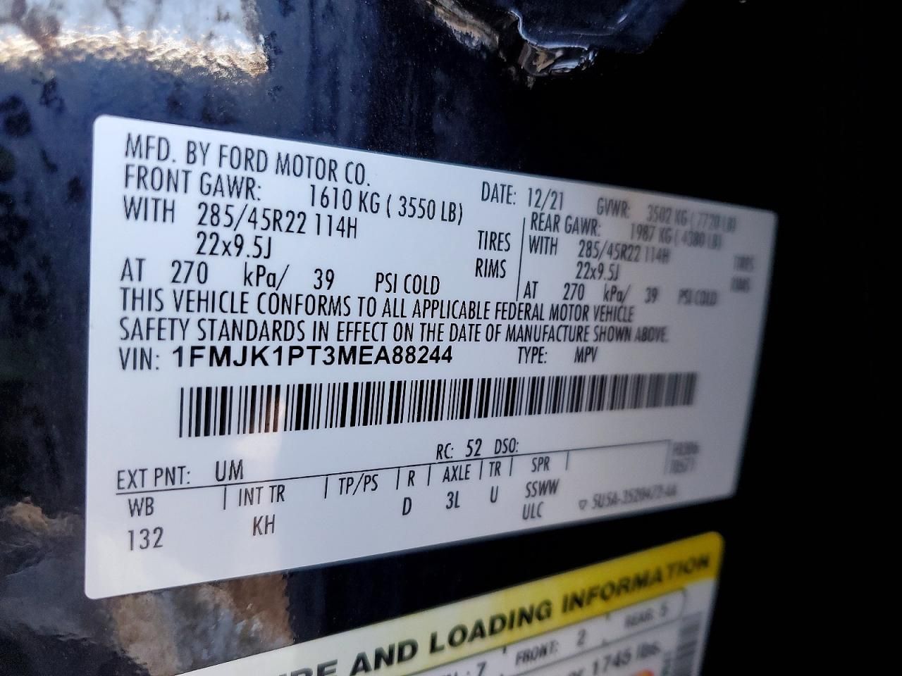 2021 Ford Expedition max King Ranch