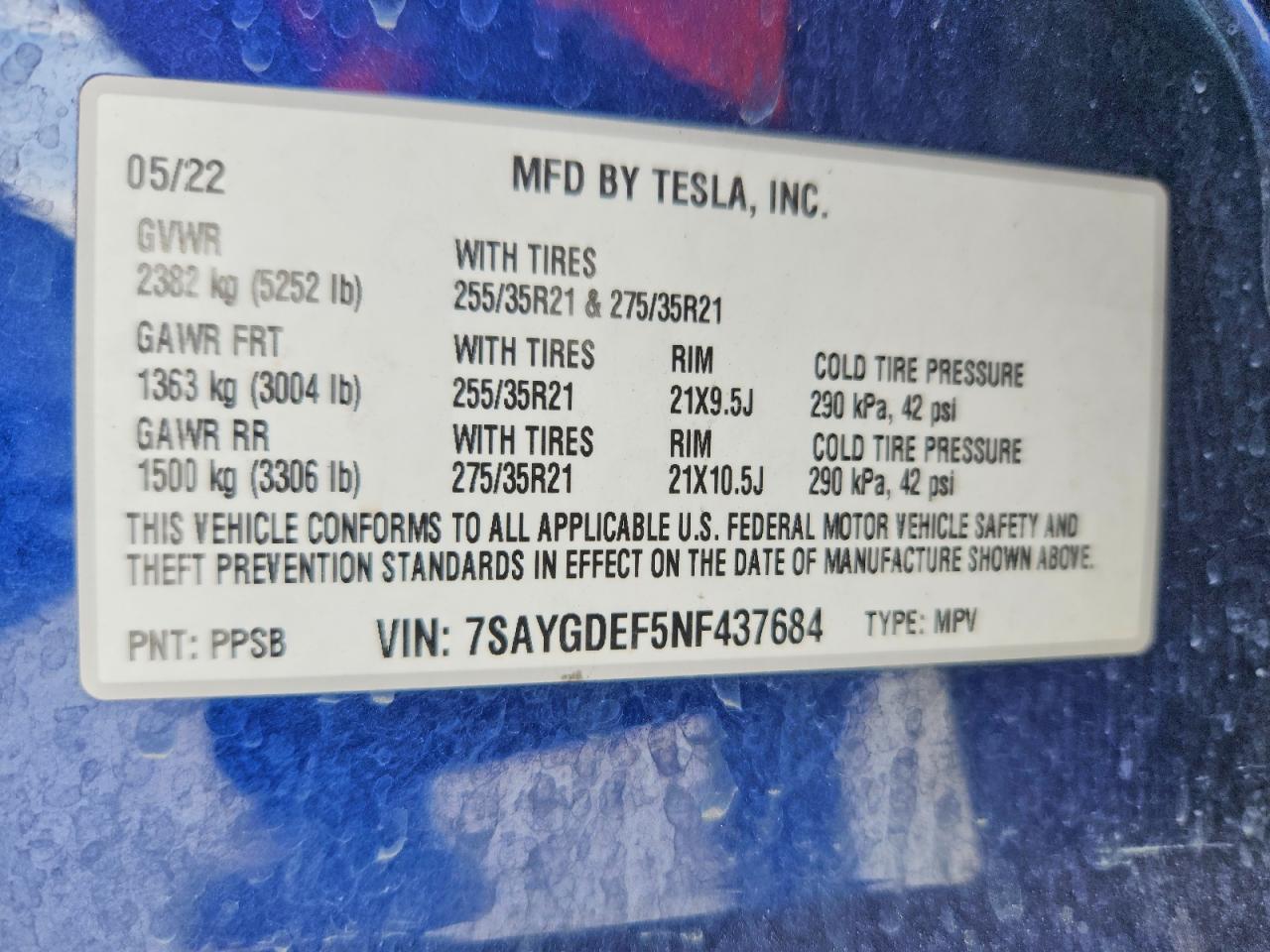 2022 Tesla Model y