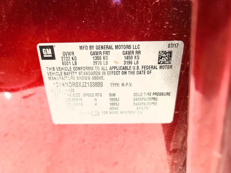 2018 Cadillac XT5 Luxury