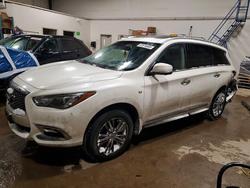 Infiniti salvage cars for sale: 2019 Infiniti Qx60 Luxe
