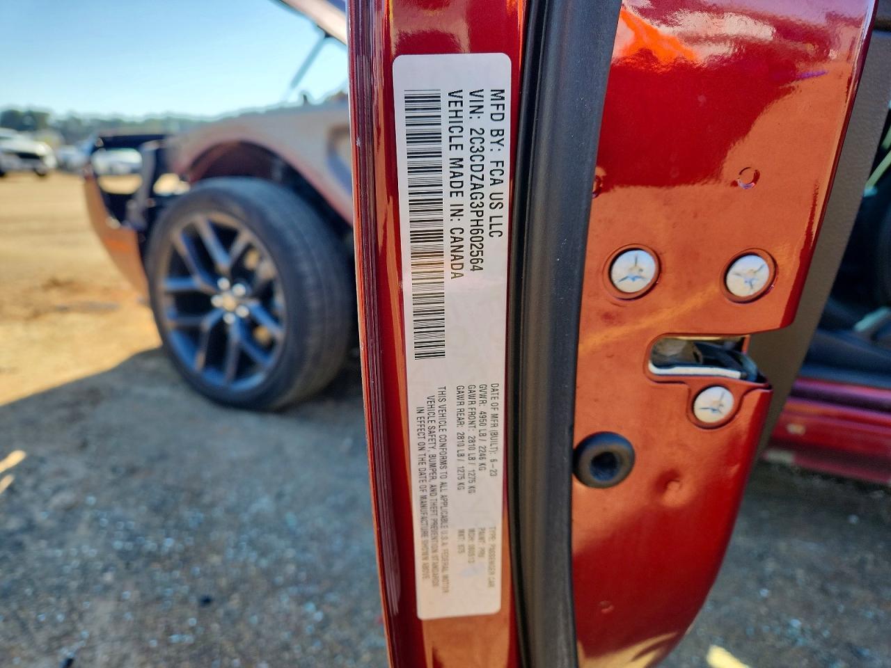 2023 Dodge Challenger sxt
