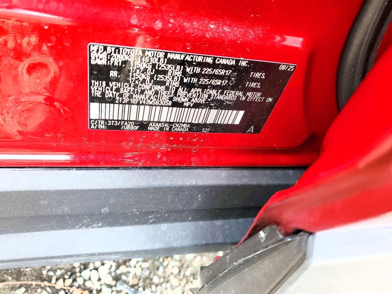 2025 Toyota Rav4 xle