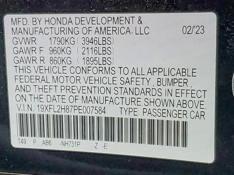 2023 Honda Civic Sport