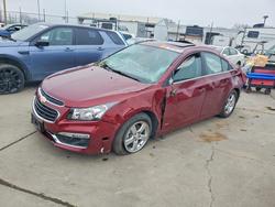 Salvage cars for sale from Copart Sacramento, CA: 2016 Chevrolet Cruze Limited lt