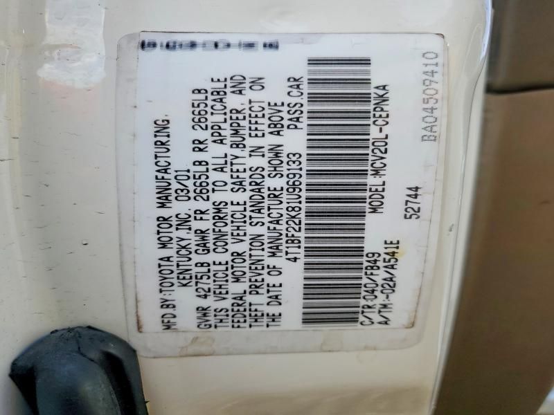 2001 Toyota Camry le