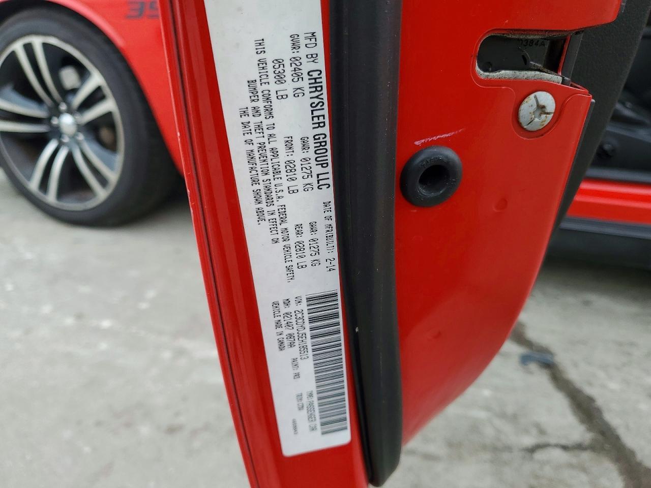 2014 Dodge Challenger Srt8 Core