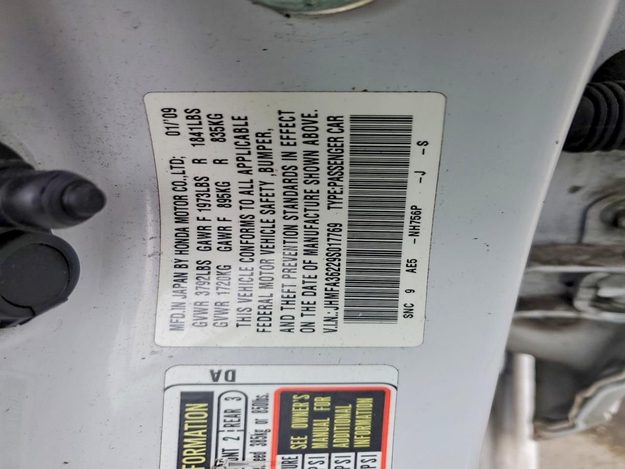 2009 Honda Civic Hybrid