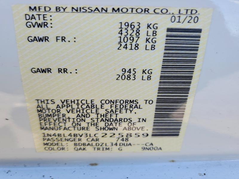 2020 Nissan Altima s