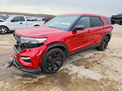 Ford salvage cars for sale: 2022 Ford Explorer st