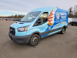 Salvage trucks for sale at Brookhaven, NY auction: 2023 Ford Transit 250 Delivery Van