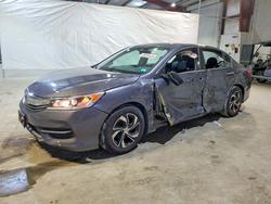 Honda Accord salvage cars for sale: 2017 Honda Accord lx