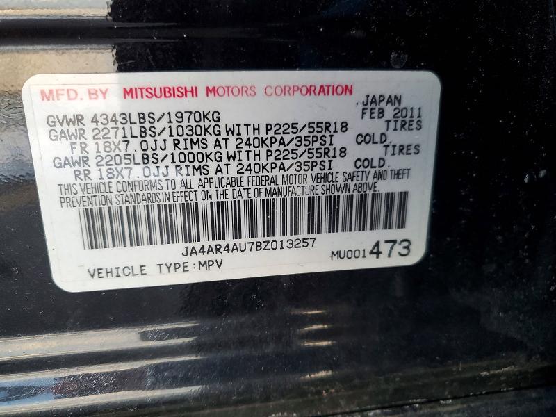 2011 Mitsubishi Outlander Sport se