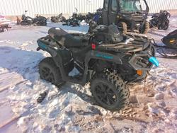 Salvage motorcycles for sale at Milwaukee, WI auction: 2021 Can Am Outlander ATV