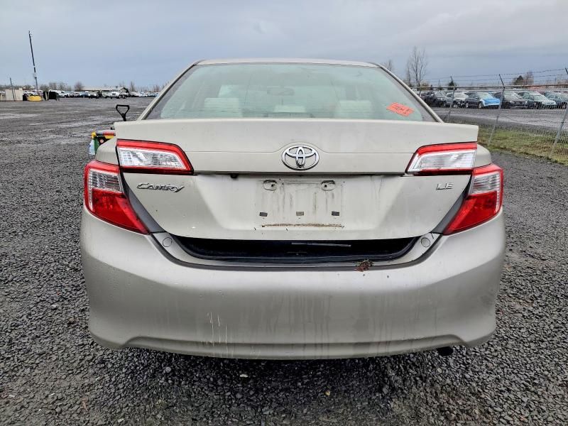 2014 Toyota Camry le