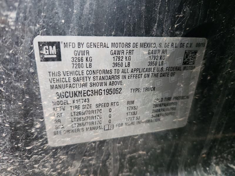 2017 Chevrolet Silverado K1500