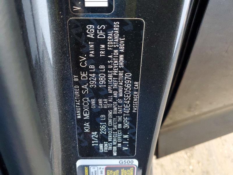 2025 KIA K4 lx