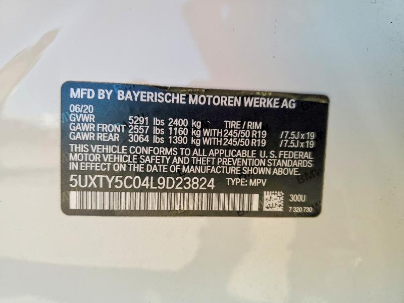 2020 BMW X3 Xdrive30i