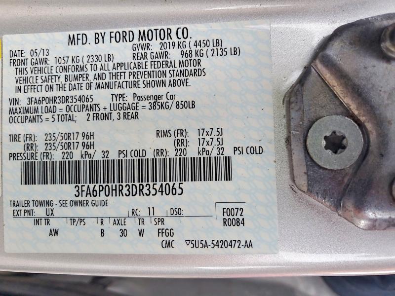 2013 Ford Fusion se